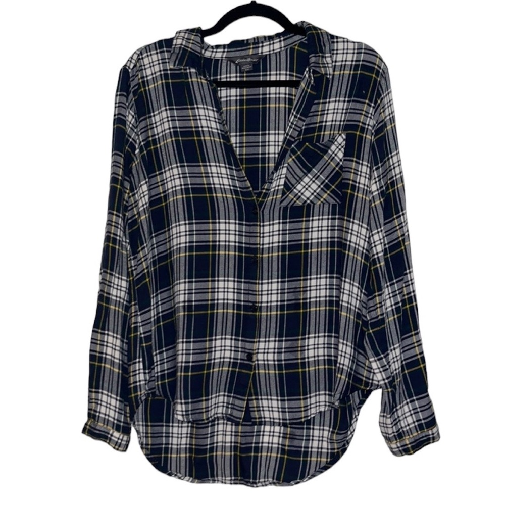 Eddie Bauer womens flannel top